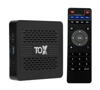 TOX4 Android 13 TV Box RK3528 4 Go de RAM 32 Go ROM 2.4G/5G WiFi 1000M BT5.0 4K HDR Box