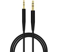 Toxaoii Câble audio de rechange compatible avec Bose 700 QuietComfort QC25 QC35 QC35II QC45 OE2 SoundTrue JBL Tune 760NC Live 650BTNC 660NC Casque 2,5 mm vers 3,5 mm (Noir)
