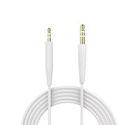 Toxaoii Câble audio de rechange compatible avec casque Bose 700 QuietComfort QC25 QC35 QC35II QC45 OE2 SoundTrue JBL Tune 760NC Live 650BTNC 660NC 2,5 mm vers 3,5 mm (blanc)
