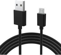 Toxaoii Câble de charge compatible avec SteelSeries Arctis 7 (édition 2019), Arctis 7P, Arctis 9 Arctis 9X, Arctis 3, Arctis 1, Arctis Pro (noir, 10 ft)