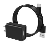 Toxaoii Câble de charge USB C pour écouteurs Bluetooth JBL GO 5, 4, 3, Flip 7, 6, 5, Charge 6, 5, 4, Pulse 5, 4, Clip 5, Clip 4, JRPOP, Endurance Peak II Bluetooth Noir 1,5 m