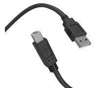 Toxaoii Câble d'imprimante USB compatible avec Brother MFC-L2710DW L2750DW L5700DW L5800DW L6800DW J805DW J895DW J995DW J6545DW J775DW J5830DW J491DW J4335DW J1010DW et autres modèles (5 m)