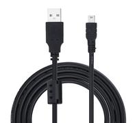 Toxaoii IFC-400PCU Câble de transfert de données USB compatible avec Canon Rebel EOS T1i T2i T3 T3i T4i T5 T5i T6 T6i T6s T7i, PowerShot/DSLR et caméscopes Vixia (100 cm)
