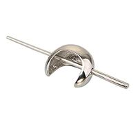 TOXI Bâton de Cheveux en métal d'arc de Couleur argentée à la Mode pour Les Femmes bâtons de Cheveux en métal Style Ancien Simple Barrette Coiffure de Mariage