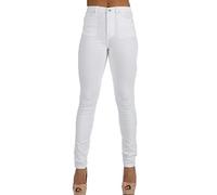 Toxik3 - Jeans - Femme Blanc Gris - Blanc - 42