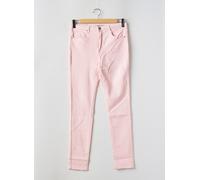 toxik3 jeans femme de couleur rose 42