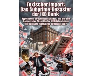 Toxischer Import: Das Subprime-Desaster der IKB Bank: Hypotheken, Zweckgesellschaften, und wie eine konservative Düsseldorfer Mittelstandsbank die deutsche Finanzkrise entfachte, 2007