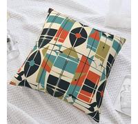 TOXOCMDKLE Housses de coussin décoratives double face en peluche pour salon, housse de coussin décorative moderne du milieu du siècle, housse de coussin décorative pour la maison, le canapé, 45 x 45