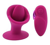 Toy,2 in 1 V br&;or Licker V br or V br or Women-Pink,Powerful Langue & Lick 10 Mode Licking Women Couples 10 coups de langue + vibrations J16