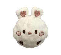 Toy Ball - Plush, 1,97 x 2,23 in Dogs Toy Bunny Shape Interactive rebondissement | Durable Chew Friendly Active Play, Dog Ball Toys For Indoor Play, Outdoor Plays, Water And Pool Use, Exercise