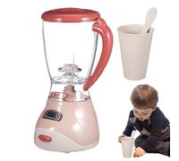 Toy Blender, Kids Kitchen Appliance, Pretend Play Juicer, 6.69x2.09 inches, Realistic Sound Feature, Educational Role Game, for Boys Girls Students Home Park Kindergarten