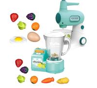 Toy Blender, Pretend Play Kitchen, Kids Juicer, Mini Food Processor Set | Kids Blender, Play Kitchen Appliance, Children Juicer, Pretend Cooking Equipment