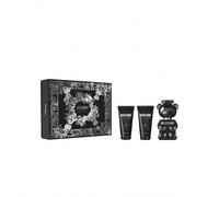 Toy Boy Eau De Parfum 50 ml Gift Set Set - Woody Spicy Scent, Long Lasting Fragrance For Men, Includes Bath And Body Care, Elegant Bear Bottle Design, Premium Grooming Collection For Special Occasions
