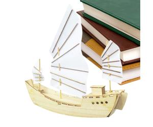 Toy Building Blocks - Parent-Child Interactive Assembly Toy,Wood Boat Model Construction Kit,for Kid Boys Girls Child Teens Adult Birthday Christmas New Years