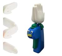 Toy Clappers à main, bâtons de clap réutilisables, 6,5x2,99 pouces accessoires interactives, brhibier authentique léger, son amusant fort pour l'anniversaire, événement sportif, défilé, école