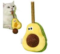 Toy De Mascar Interactivo Para Gato - Juguete Gatos Interactivos | Bola Masticación Aguacate Suministros Mascotas Interactive Masticar Juguetes El Ejercicio La Denti - 9x6x19cm