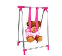 Toy de poussettess Pink Doll - Baby Nursery Playset avec Berceau, Berceau et poussettess pour Filles | Prétendant Play Doll Pushchair Set pour Les Tout-Petits, Cadeau de léger pour Les,