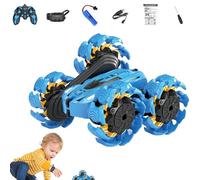 Toy de voiture de détection de gestes à la main - Télécommande 4WD pour avec lumières, rotation à 360° et actions, véhicule tout-terrain rechargeable | Voiture de Toya Famille