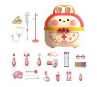 Toy Doctor Kit Educational Pretend - Realistic with Storage Case Play Kit