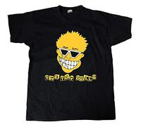 Toy Doll Yellow Mascot Face T-Shirt Black Mens Tees M