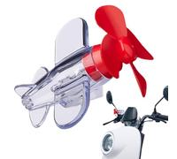 Toy En Avion Wind Up - Pendentif De Guidon De Voiture Électrique | Ornement Du Moulin À Vent De Moto À Propulsion Éolienne | Accessoire Extérieur Décoratif Amusant Pour Les Voitures, Les Vélos, Lês Sc
