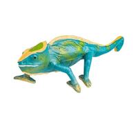 Toy en lézard, jouets reptiles,Toys Kids Beach Toys Solid Color Chameleon Figure | Décoration domestique, outil éducatif multifonctionnel pour les jeunes, les personnes âgées, les