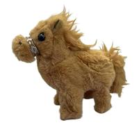 Toy en peluche de chevaux en mouvement - Pony interactif à la voix | Animal en peluche doux, conception ergonomique, jouet éducatif, animaux de compagnie électroniques pour les tout-petits, pour les f