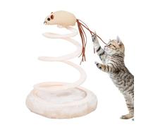 Toy Feder pour Les Chats | Toys de Mouvement pour Les Chats, Jeu d'enrichissement avec activité de Chasse de Souris Jouet intérieur pour Toutes Les Tailles de Chat, Chat Jouet ménage