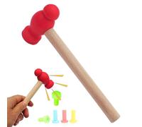 Toy Hammer, Portable Fake Hammer, Simulation Maintenance Tool, Kids Pretend Play Accessory, Lightweight for Boys and Girls Bedroom Living Room Travel Outdoor Activities, 5.31inch