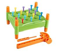 Toy Hammers For Kids | Creative Nail Pull Bench Game - Convenient Organization Whacking Toy,for Boys Girls Fine Motor Skills Learning Hand-Eye Coordination Early Developmental Preschool