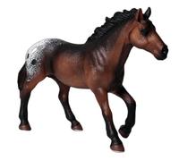 Toy Horse, 5.7x1.6x3, 9 '' Statue de cheval en plastique réaliste avec pose naturelle, le jouet éducatif fournit des informations sur les chevaux et encourage la compassion pour la sculpture des anima