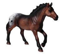 Toy Horse, 5.7x1.6x3, 9 '' Statue de Cheval en Plastique réaliste avec Pose Naturelle, Le Jouet éducatif fournit des informations sur Les Chevaux et Encourage la Compassion pour Les Animaux