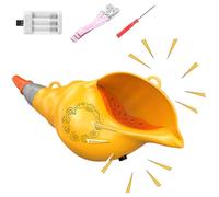 Toy Instruments Horn, 8x20x10.5cm ABS 54 Sound Effects Wind Instrument Double Modes Conch Design with Animals and Nursery Rhymes, Musical Toy for Play, Learning, Fun