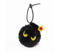 Toy Jouets en peluche YS-145 - porte-clés petite mine terrestre - noir - 9 cm - 20