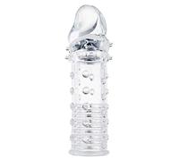Toy Joy Power Stud Sleeve Gode Ceinture Transparent