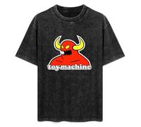 Toy Machine Monster Mens Black T-Shirt Graphic Tee Printed Unisex Shirt XL