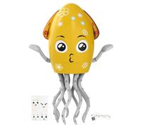Toy Octopus Jouet musical de calamar dansant, jouet de poulpe dansant | Superbe conception d'activités d'apprentissage interactives avec lumières et musique, activités d'apprentissage proye