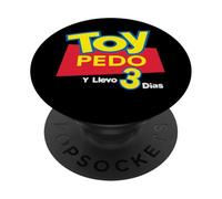 Toy Pedo Y Llevo Tres Dias Funny Spanish Drinking Sarcastic PopSockets PopGrip Adhésif