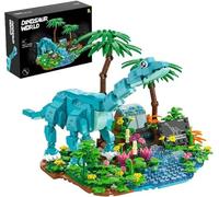 TOY PLAYER Dinosaurier World Brachiosaurus Kit de construction pour garçons de 14 ans et plus - Kit de construction de la période volcanique Jura - Dinosaure World - Kit de construction pour adultes