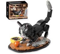 TOY PLAYER Ensemble de blocs de construction pour chat de smoking - Jouet créatif pour la maison et le bureau - Jouet éducatif pour adultes et garçons et filles à partir de 14 ans (1200 pièces)