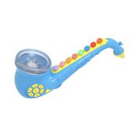 Toy Saxophone | Tiny Sax | Trumpet Toy for Kids | 8 Note Simulated Musical Plasticses Saxophone with Lights and Sounds | Portable Electronic Saxophone Early Educational Toy for Kids Babys Boys Girls