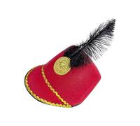 Toy Soldier Hat - 22,8 pouces Automn Festival Apparel for Role Play, adorable design léger avec style classique, Headwear de fête pour les événements photo de la scène de vacances scolaires