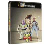 Toy Story 4 - Édition Limitée Exclusive Fnac - Boîtier Steelbook Blu-Ray 3d + Blu-Ray 2d + Blu-Ray Bonus + Livret