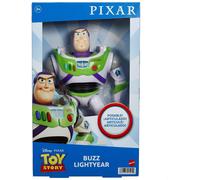 Mattel Disney Pixar Toy Story Grande Figurine Articulée Buzz l'éclair 25 cm avec Détails Authentiques, pour rejouer les scènes du film, jouet pour enfant, HFY27