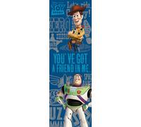 Toy Story - Door poster - You've Got A Friend + 1 paquet de tesa Powerstrips® - contenu 20 pièces