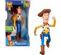 Mattel Figurine d'action Woody Toy Story 5 30,5 cm – 50+ phrases et sons – Version espagnole JMW22