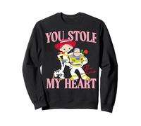 Toy Story Jessie and Buzz You Stole My Heart Valentine Sweatshirt