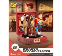 TOY STORY LECTEUR DE DISQUE WOODY DS DIORAMA Diorama Beast Kingdom