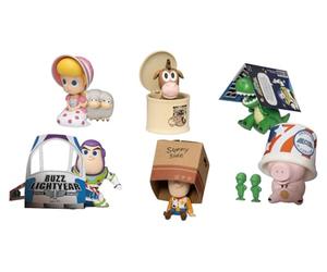 Toy Story Lot de 6 mini figurines d'attaque d'œufs cachées et seek 8 cm
