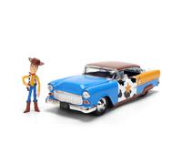 Toy Story Woody avec une Chevrolet Bel Air 1955
